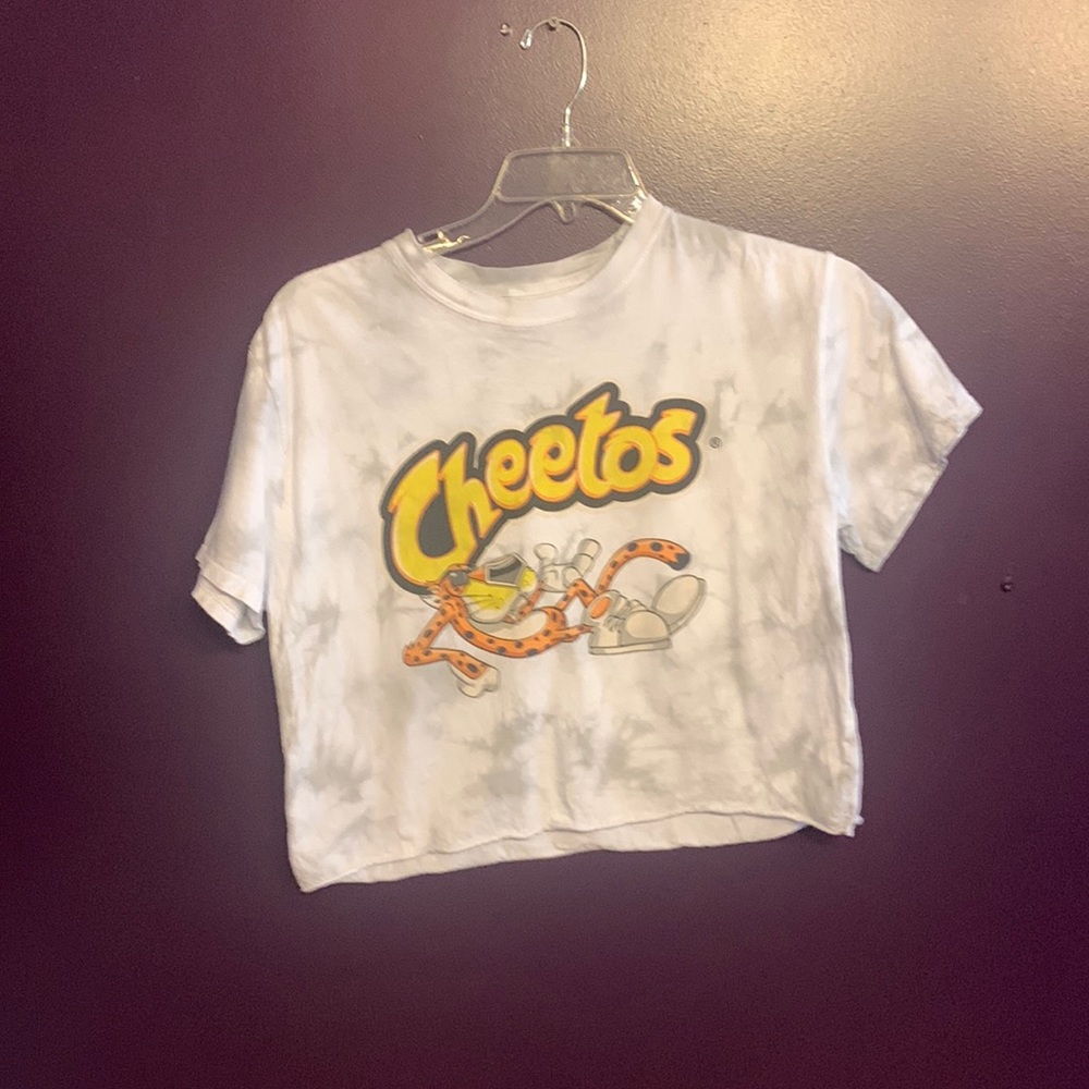 Cheeto crop top